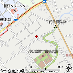 静岡県浜松市中央区根洗町483周辺の地図
