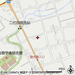 静岡県浜松市中央区根洗町410周辺の地図