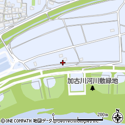 兵庫県加古川市平荘町養老848-1周辺の地図