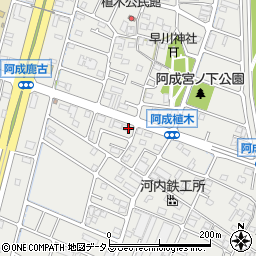兵庫県姫路市飾磨区阿成渡場224周辺の地図
