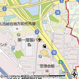 アルファロメオ・フィアット・アバルト・北大阪周辺の地図