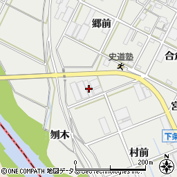 愛知県豊橋市下条西町村前8周辺の地図