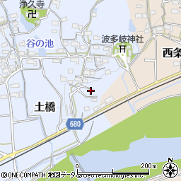三重県伊賀市土橋286周辺の地図