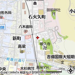 岡山県高梁市頼久寺町19周辺の地図