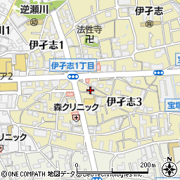 ＫＩＳＣＯ宝塚寮周辺の地図