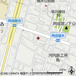 兵庫県姫路市飾磨区阿成渡場214周辺の地図