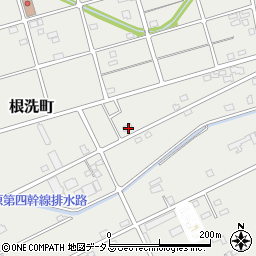静岡県浜松市中央区根洗町1048周辺の地図
