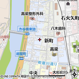岡山県高梁市本町71周辺の地図
