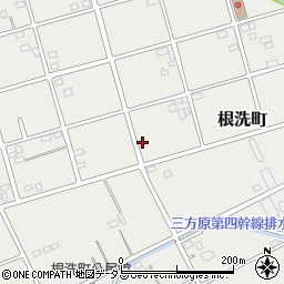 静岡県浜松市中央区根洗町268周辺の地図