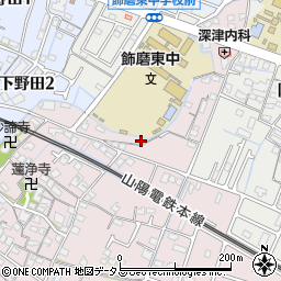 兵庫県姫路市飾磨区中島38周辺の地図