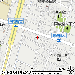 兵庫県姫路市飾磨区阿成渡場215周辺の地図