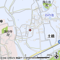 三重県伊賀市土橋582周辺の地図