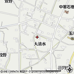 愛知県豊橋市石巻本町大清水69-2周辺の地図
