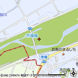 市場橋周辺の地図