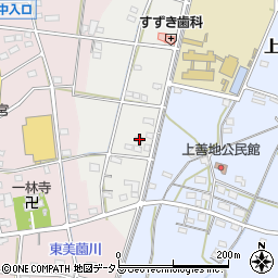 静岡県浜松市浜名区油一色42周辺の地図