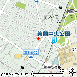 株式会社メイン　浜松・浜北営業所周辺の地図