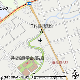 静岡県浜松市中央区根洗町692周辺の地図