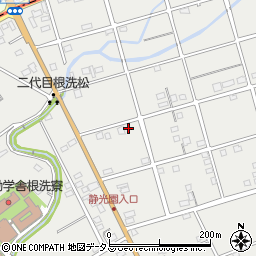 静岡県浜松市中央区根洗町407周辺の地図