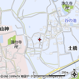 三重県伊賀市土橋566周辺の地図