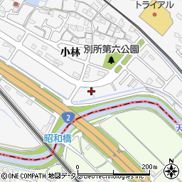 兵庫県姫路市別所町小林611周辺の地図