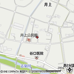 兵庫県三木市志染町井上348周辺の地図
