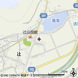 兵庫県加古川市西神吉町辻306周辺の地図