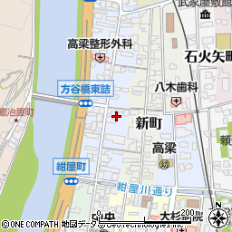 岡山県高梁市本町72周辺の地図