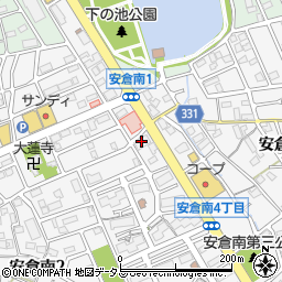 ツクイ宝塚安倉周辺の地図