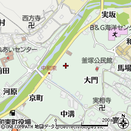 京都府相楽郡和束町釜塚上切周辺の地図