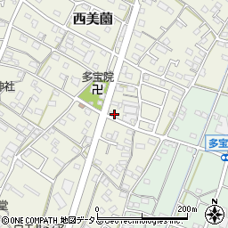 静岡県浜松市浜名区西美薗877周辺の地図