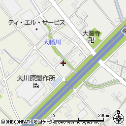 静岡県榛原郡吉田町大幡123周辺の地図
