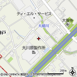 静岡県榛原郡吉田町神戸1252-1周辺の地図