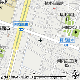 兵庫県姫路市飾磨区阿成渡場209周辺の地図