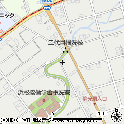 静岡県浜松市中央区根洗町688周辺の地図