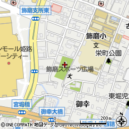 恵美酒宮天満神社周辺の地図