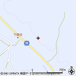 岡山県加賀郡吉備中央町西998周辺の地図