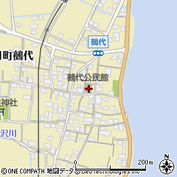 静岡県浜松市浜名区三ヶ日町鵺代601周辺の地図