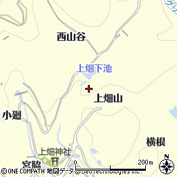 愛知県西尾市東幡豆町東山谷周辺の地図