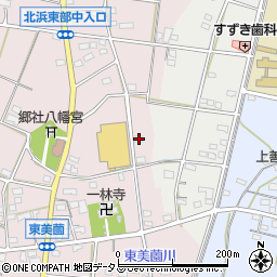 静岡県浜松市浜名区東美薗893周辺の地図