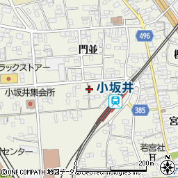 愛知県豊川市小坂井町倉屋敷周辺の地図