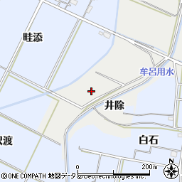 愛知県豊橋市石巻本町井除周辺の地図