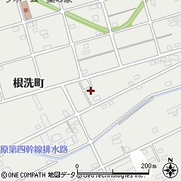 静岡県浜松市中央区根洗町1045周辺の地図