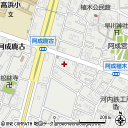 兵庫県姫路市飾磨区阿成渡場196周辺の地図