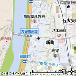 岡山県高梁市本町74周辺の地図