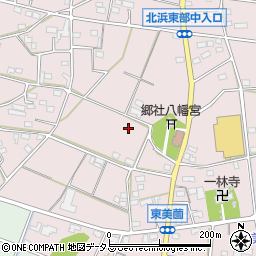 静岡県浜松市浜名区東美薗841周辺の地図