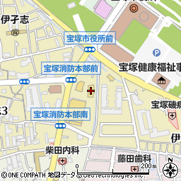 木曽路宝塚店周辺の地図