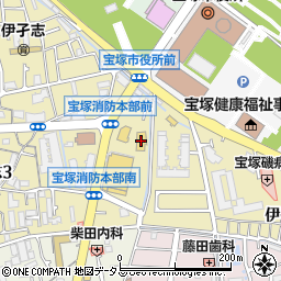 木曽路宝塚店周辺の地図