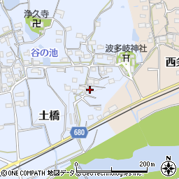 三重県伊賀市土橋283周辺の地図