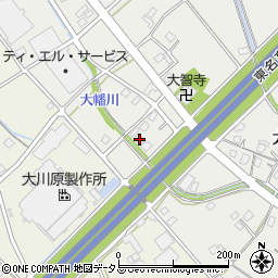 静岡県榛原郡吉田町大幡125-1周辺の地図