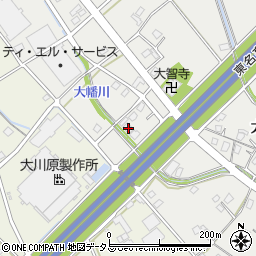 静岡県榛原郡吉田町大幡125周辺の地図